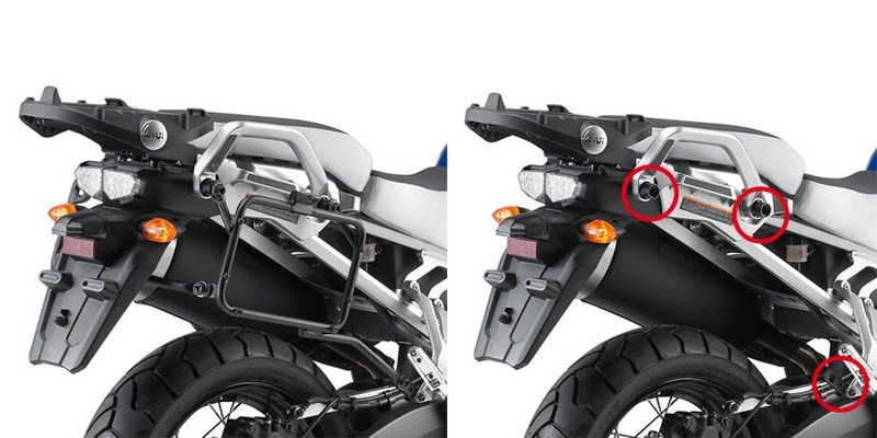 Givi PLR2119 Side Pannier Rack Yamaha XTZ 1200 Super Tenere / XT 1200 ZE Super Tenere