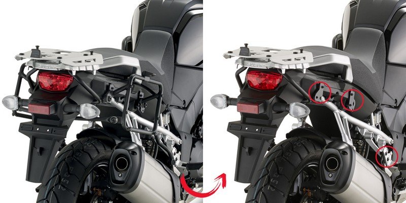 Givi PLR3105 Side pannier rack Suzuki DL 1000 V-Strom 2014-2019