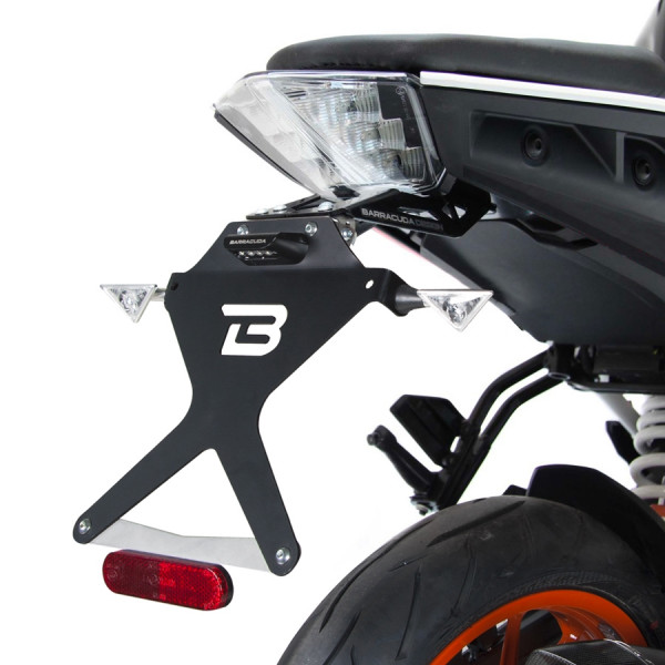 Barracuda License Plate Holder KTM 125 Duke / 390 Duke 2017-2021