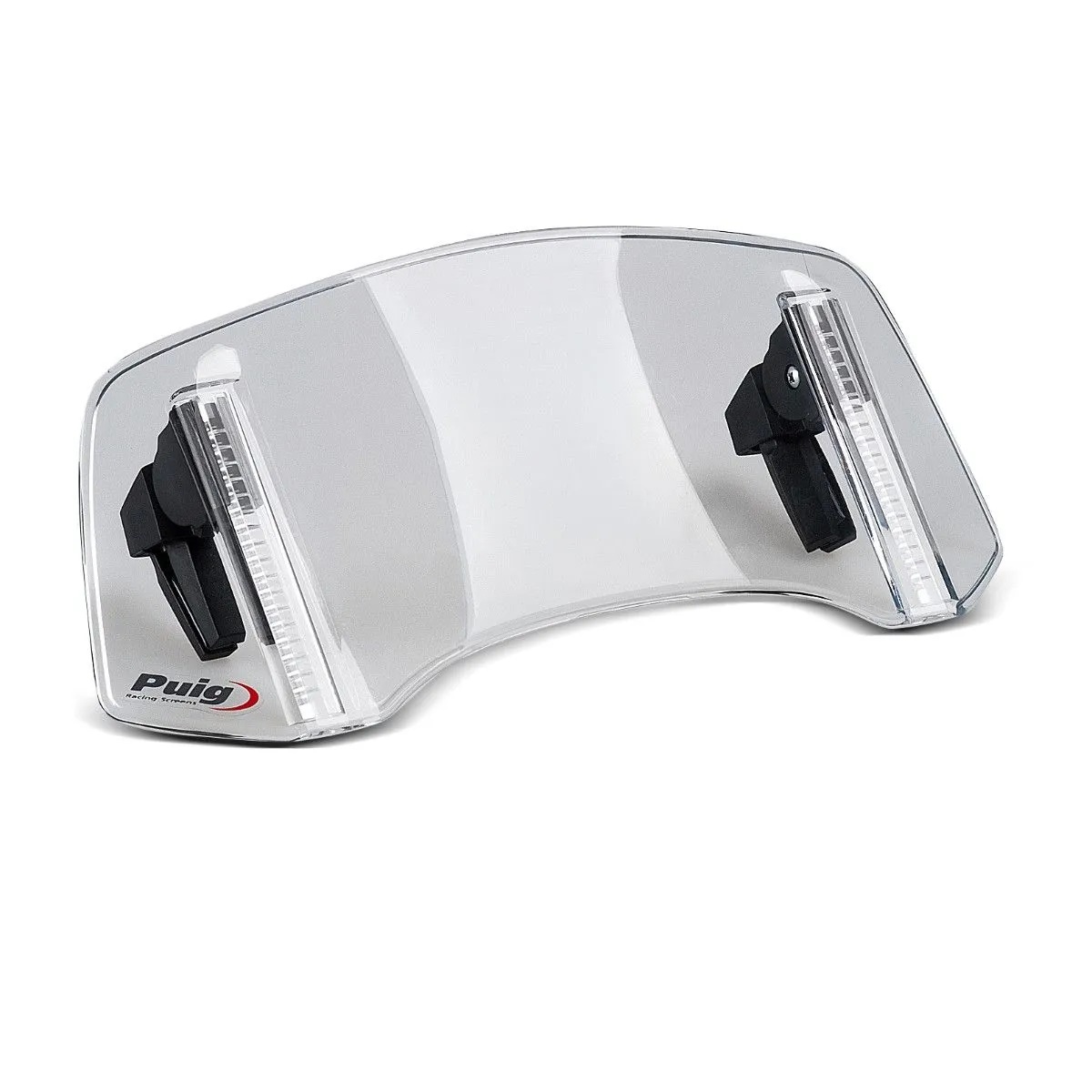 Puig Adjustable Windshield Spoiler 2.0 Clip-On Light Tinted 300 x 130 MM