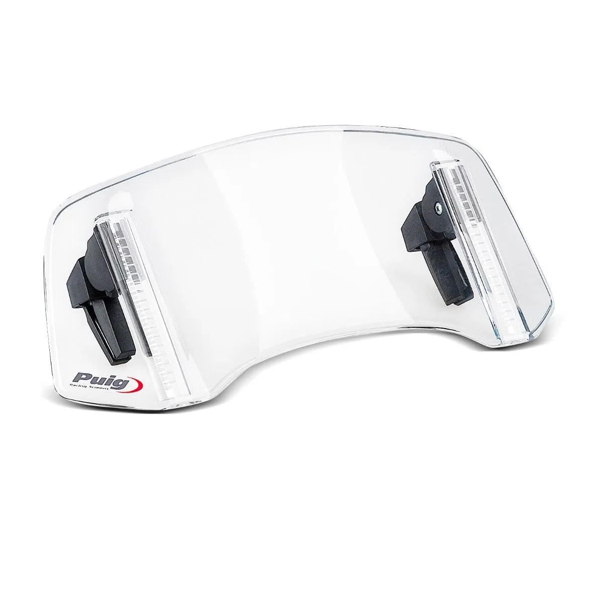 Puig Adjustable Windshield Spoiler 2.0 Clip-On Clear 300 x 130 MM