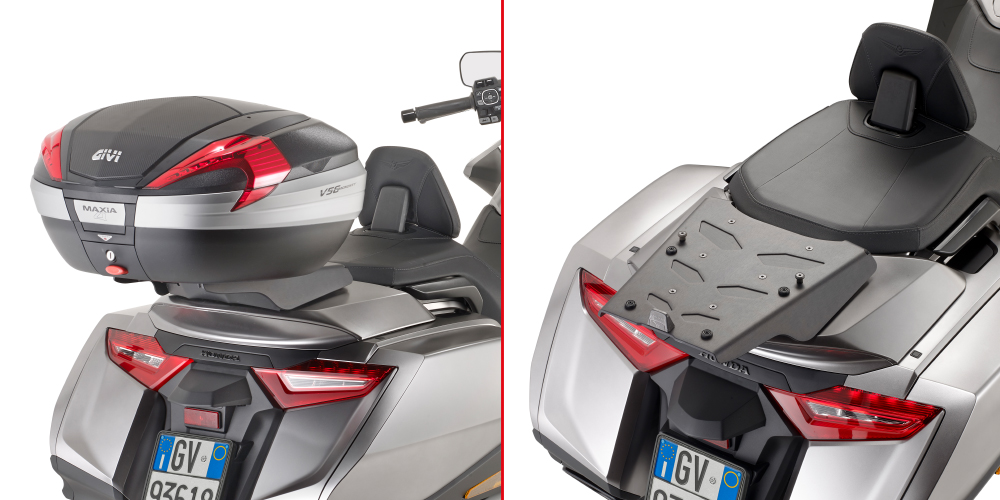 Givi SRA1172 Alu Monokey Top Box Carrier Black Honda GL 1800 Goldwing 2018-2021