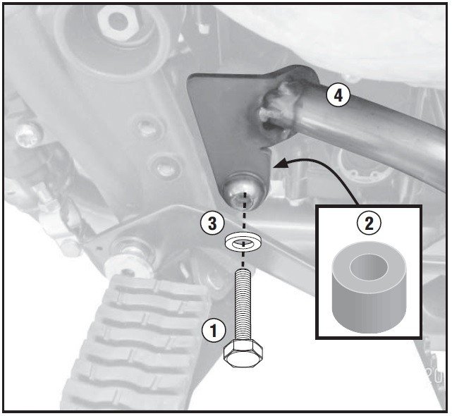Givi TN6401AKIT to mount the TN6401A and TN6409