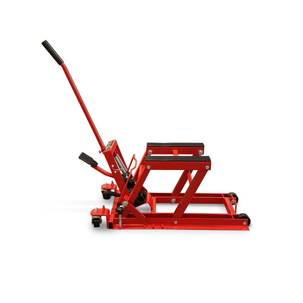 TRACK hydraulic motorcycle lift
