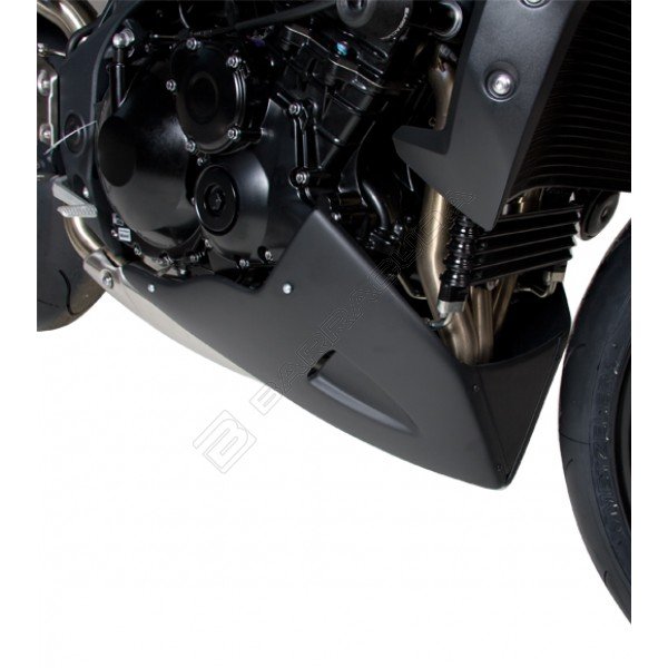 BARRACUDA Belly Pan Triumph SPEED TRIPLE 2011-2013 Black unpainted