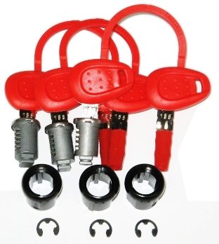 Givi Z228 lock set for GIVI cases without Security Lock