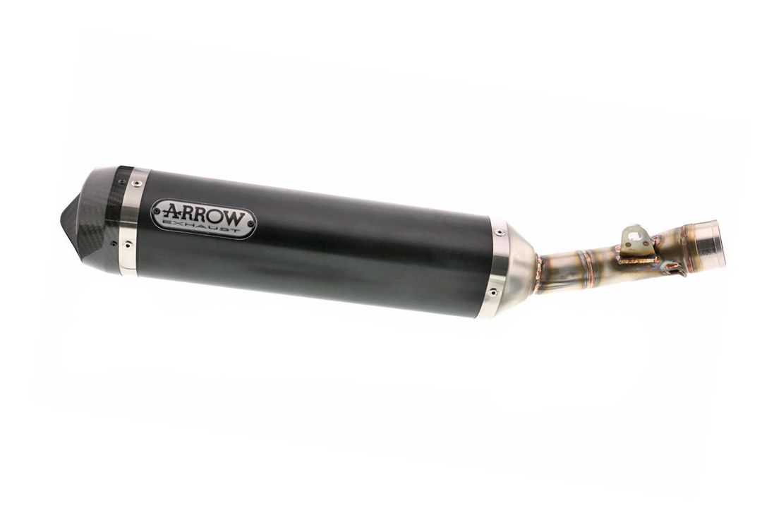 ARROW Dark Thunder motorcycle exhaust for Yamaha MT125 from 2014