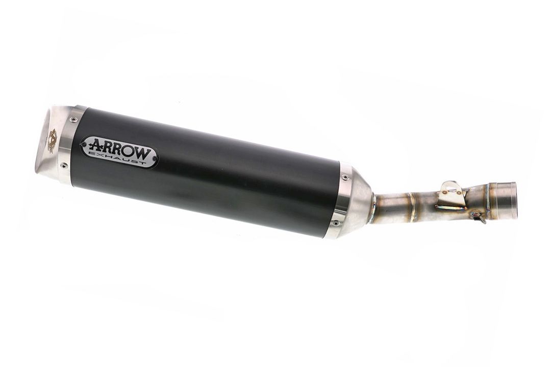 ARROW Dark Thunder motorcycle exhaust for Yamaha MT125 from 2014