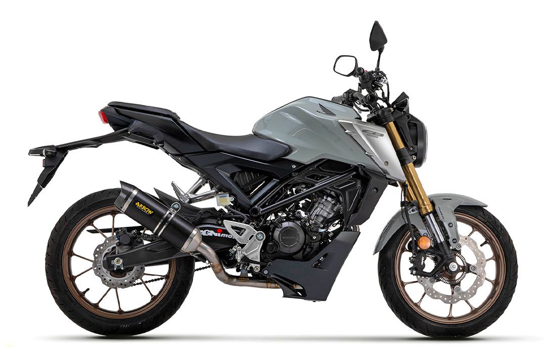 ARROW Dark Thunder motorcycle exhaust for Honda CB125R from 2021