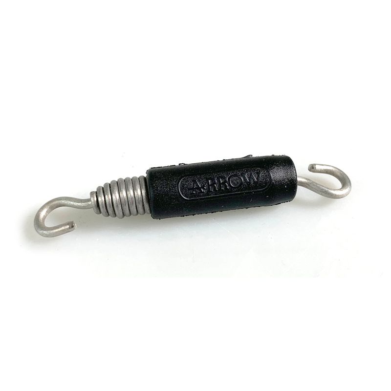 ARROW tension spring 80 mm with pull-in pull. Crochet with Gummi