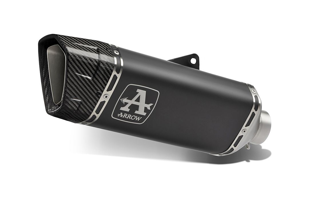 ARROW PISTA DARK motorcycle exhaust for Aprilia RSV4 1100 Factory from 2021