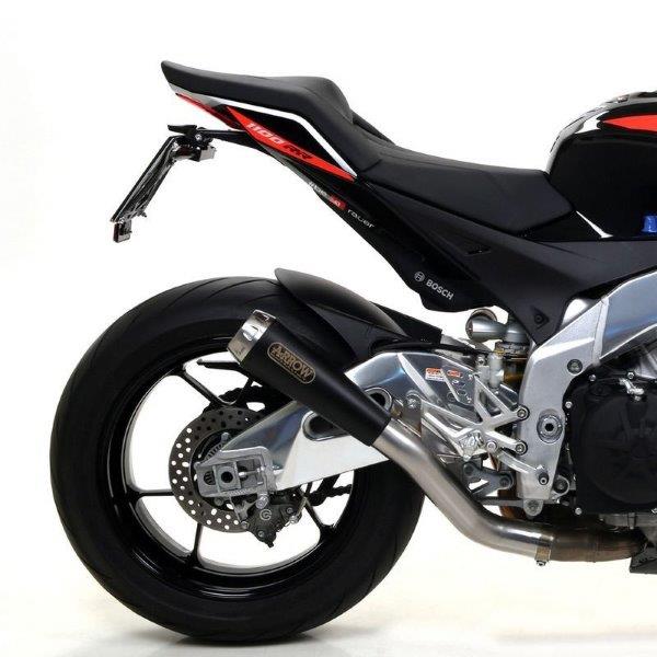 ARROW Dark Pro Race motorcycle exhaust for Aprilia Tuono V4 from 2017