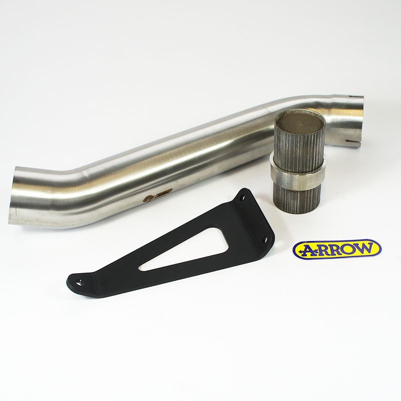 ARROW intermediate pipe with catalytic converter for Aprilia Tuono V4 1100 from 2017