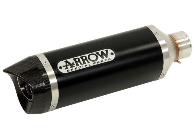 ARROW Dark Thunder motorcycle exhaust for Suzuki GSXR600 and GSXR750 from 2008