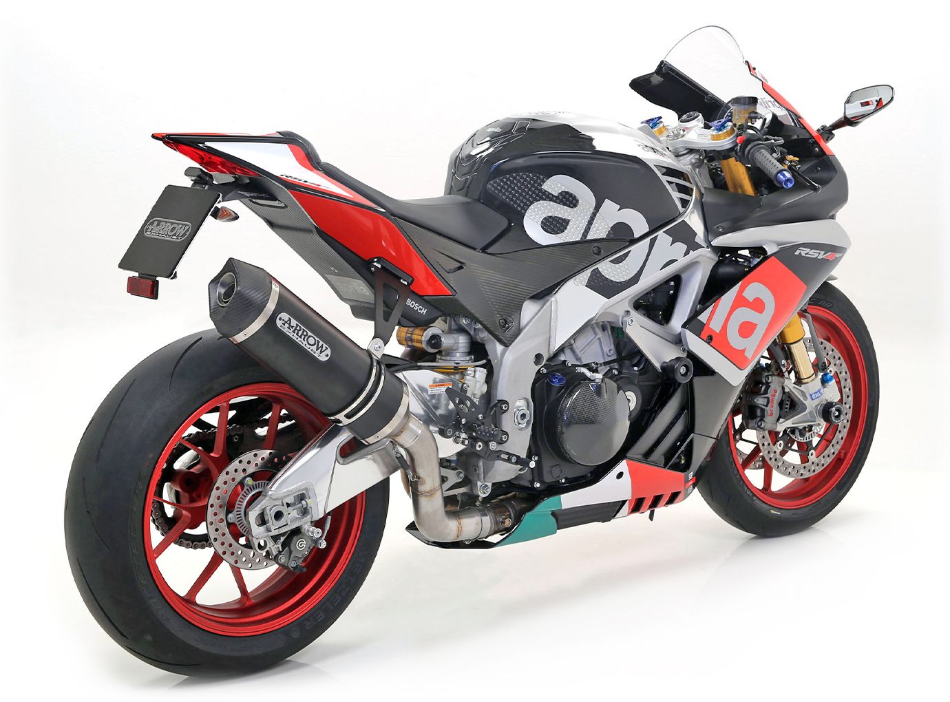ARROW RACE TECH motorcycle exhaust for Aprilia RSV4 and Tuono V4R from 2009