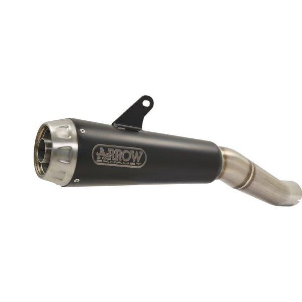 ARROW Dark Pro Race motorcycle exhaust for Kawasaki Z1000 from 2007