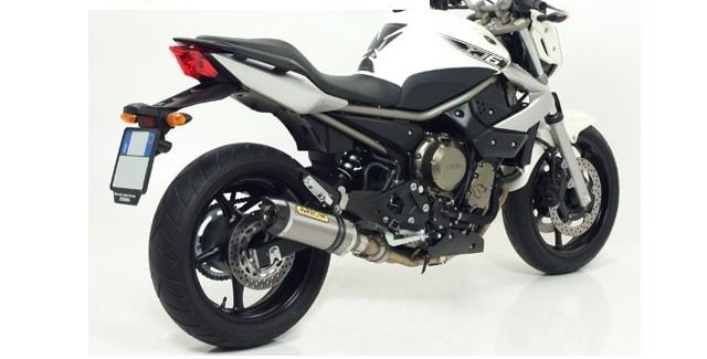 ARROW Dark Thunder motorcycle exhaust for Yamaha XJ6/Diversion RJ19 RJ22 from 2009