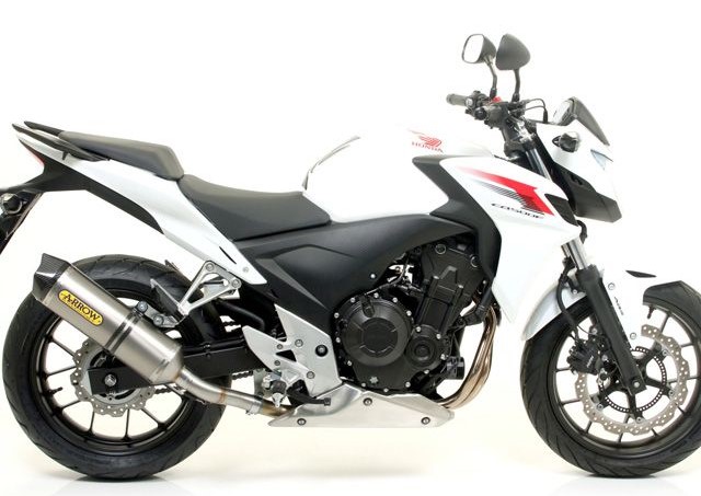 ARROW RACE TECH motorcycle exhaust for Honda CB500F and CBR500R from 2013