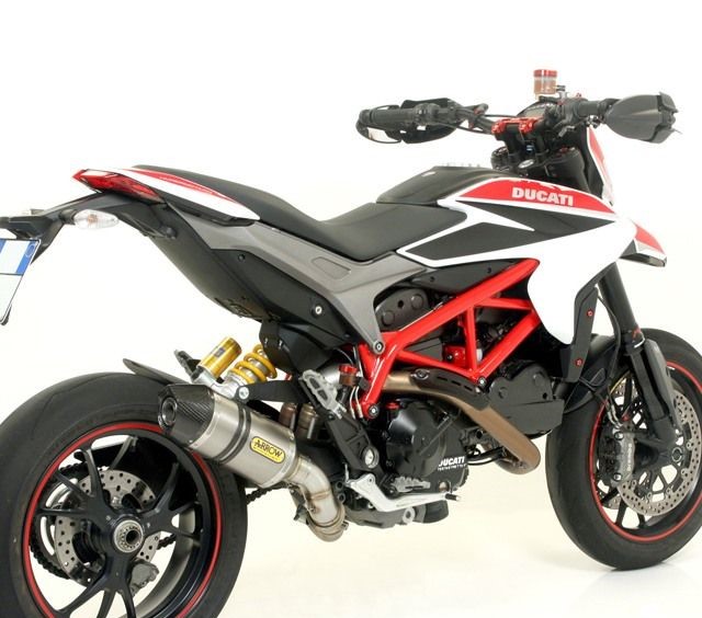ARROW RACE TECH motorcycle exhaust for Ducati Hyperstrada and Hypermotard from 2013