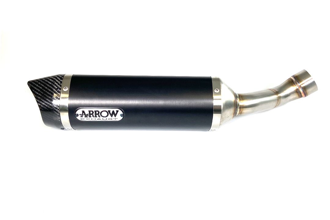 ARROW Dark Thunder motorcycle exhaust for Suzuki GSX-S125 from 2017