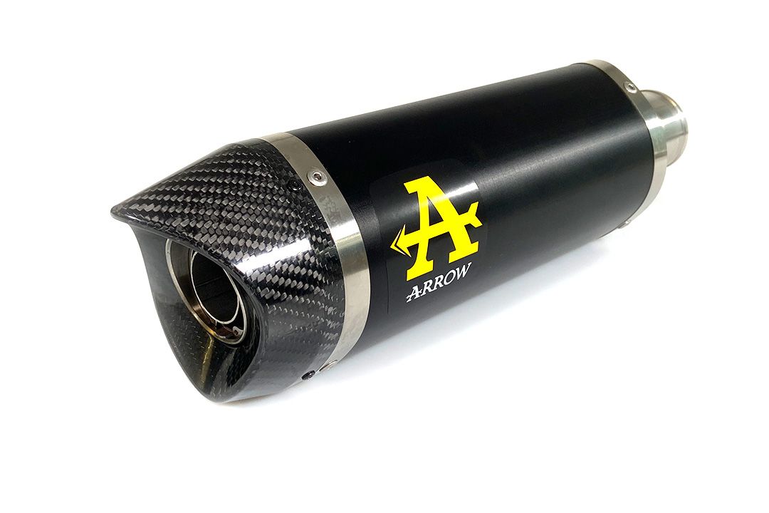 ARROW Dark Thunder motorcycle exhaust for Yamaha MT07 RM33 from 2021