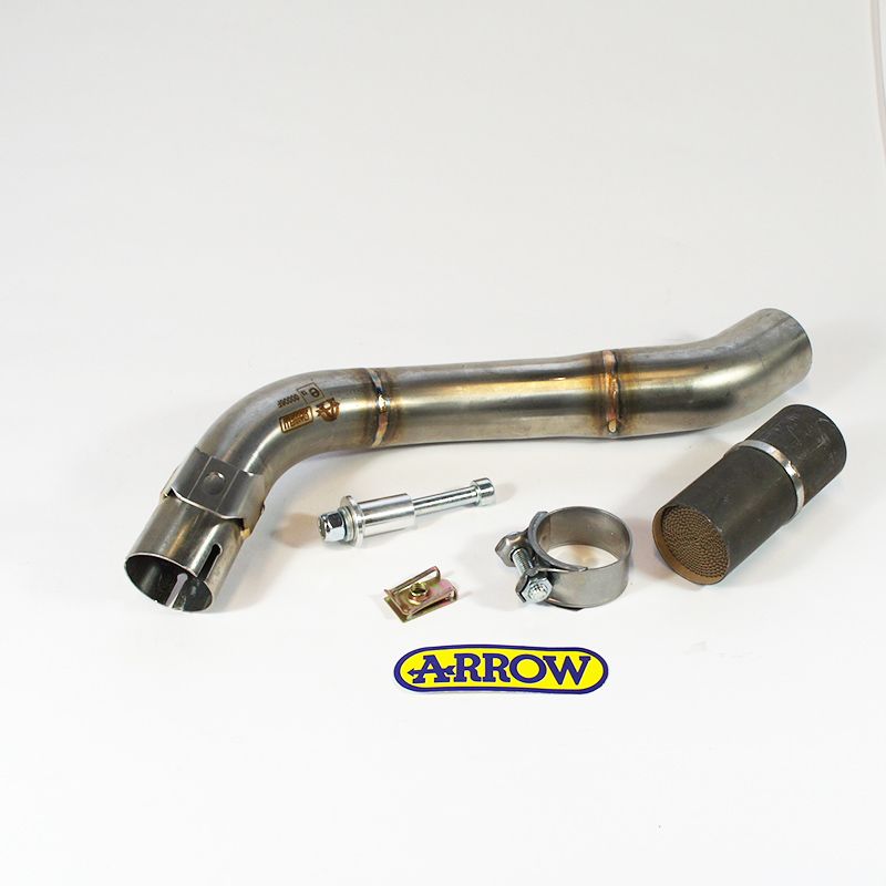 ARROW mid pipe with catalytic converter for Honda CRF250L Rally from 2017