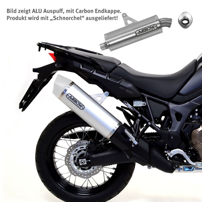 ARROW Maxi RACE-TECH motorcycle exhaust for Honda CRF1000L Africa Twin from 2016