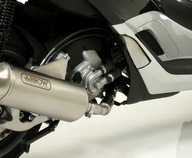 ARROW manifold with catalytic converter for Piaggio MP3 400 from 2007