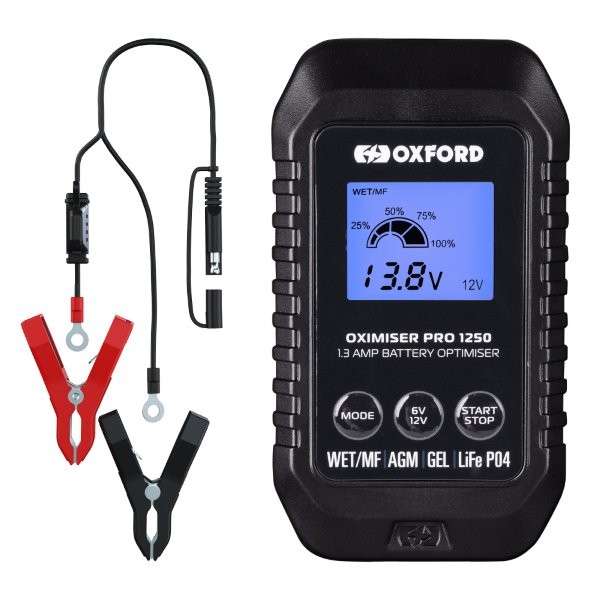 Oxford Oximiser 1250 Pro Battery Charger / Trickle Charger