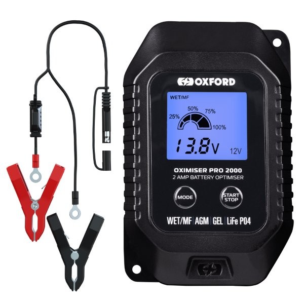 Oxford Oximiser 2000 Pro Battery Charger / Trickle Charger